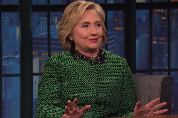 Donald Trump'has gone way over the line: Hillary Clinton unloads on Trump NRA more in revealing Seth Meyers interview