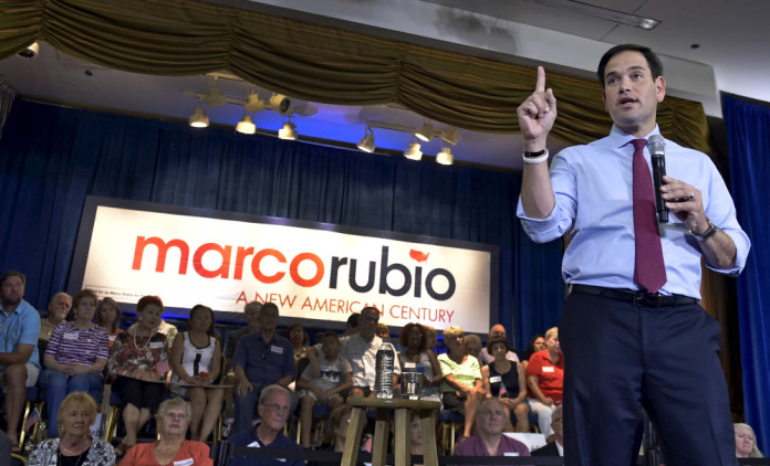 Air Slowly Going Out of Rubio Balloon