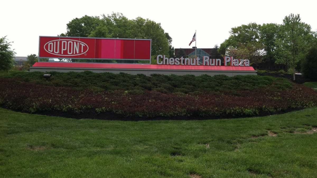 DuPont moved its corporate headquarters out of downtown Wilmington and into Chestnut Run Plaza in New Castle County in December 2014