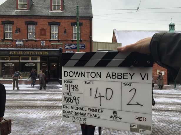 Downton Abbey scenes were filmed at Beamish Museum in July