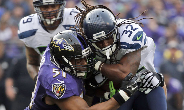 DuJuan Harris is the Seahawks leading in-house candidate to be their primary ball-carrier