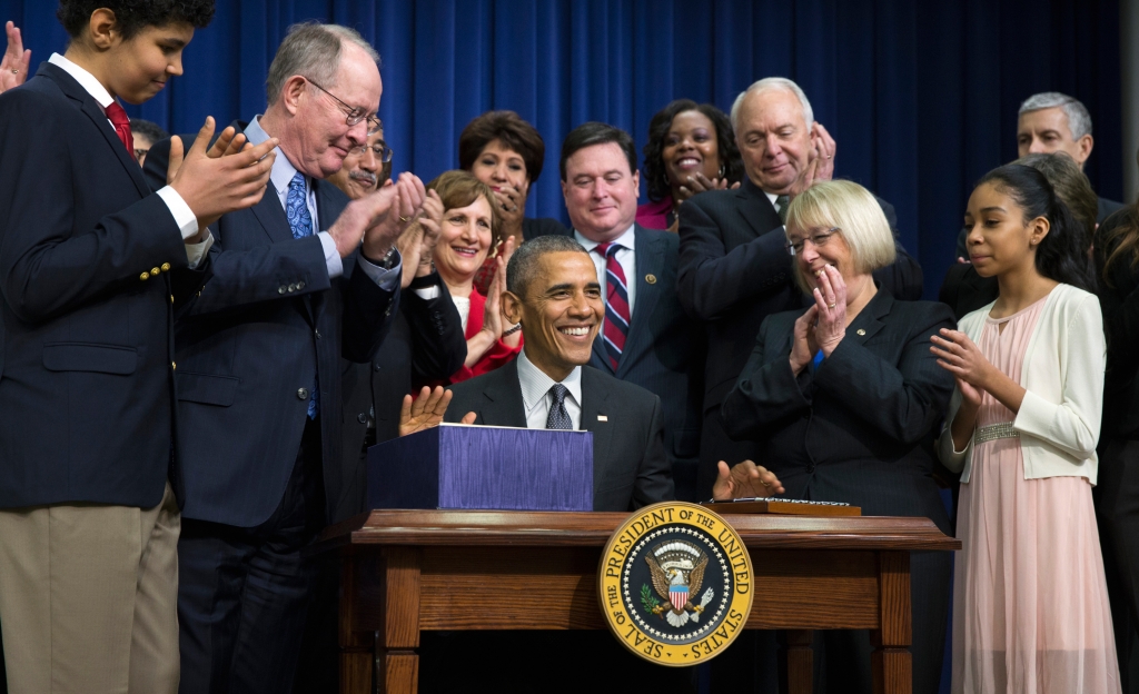 Obama to sign education law rewrite; power shift to states