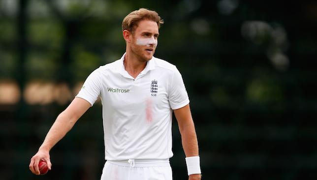 Leading the line Stuart Broad