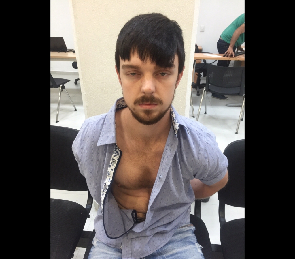 Ethan Couch after he was taken into custody in Puerto Vallarta Mexico