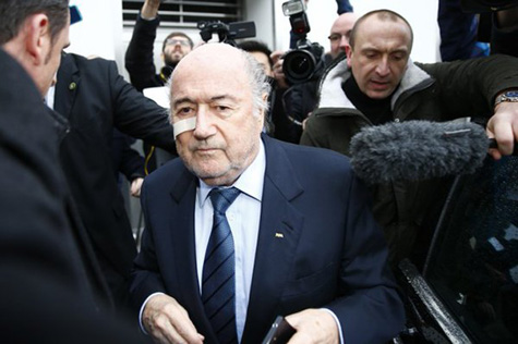 'Punching ball' Blatter vows to fight eight-year FIFA ban