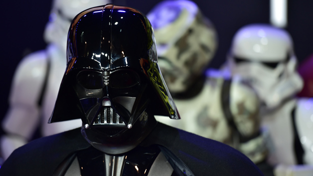 FILE- Darth Vader attends the European Premiere of'Star Wars The Force Awakens in London on Dec. 16 2015