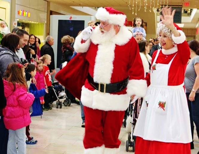 Mrs. Claus taken at the Staten Island Mall a few years back by a local shopper