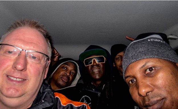 Public Enemy hitches a ride with a fan