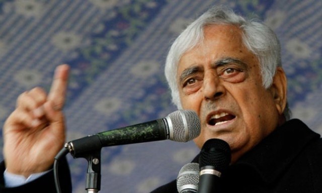 Kashmir Chief Minister Mufti Muhammad Sayeed