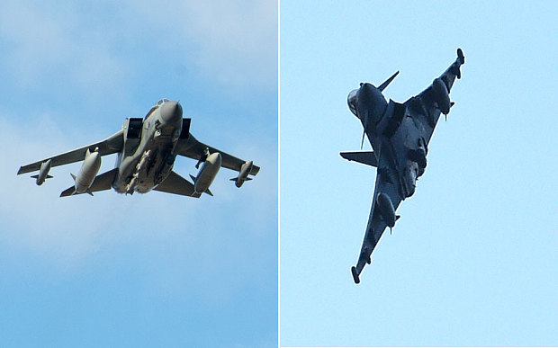 British Tornados over Syria are to fly in pairs with the RAF’s Typhoon jets