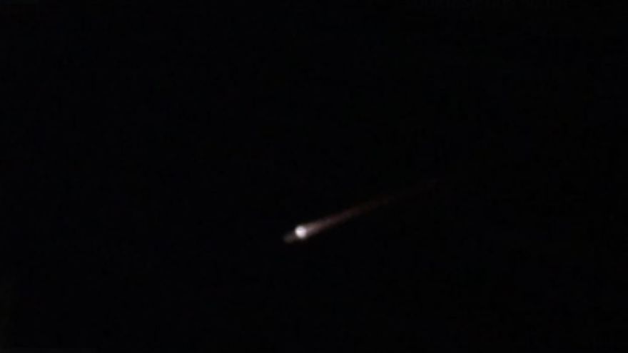 Fireball in CA was Russian Rocket Debris