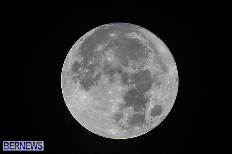 Christmas Full Moon 2015 Bermuda