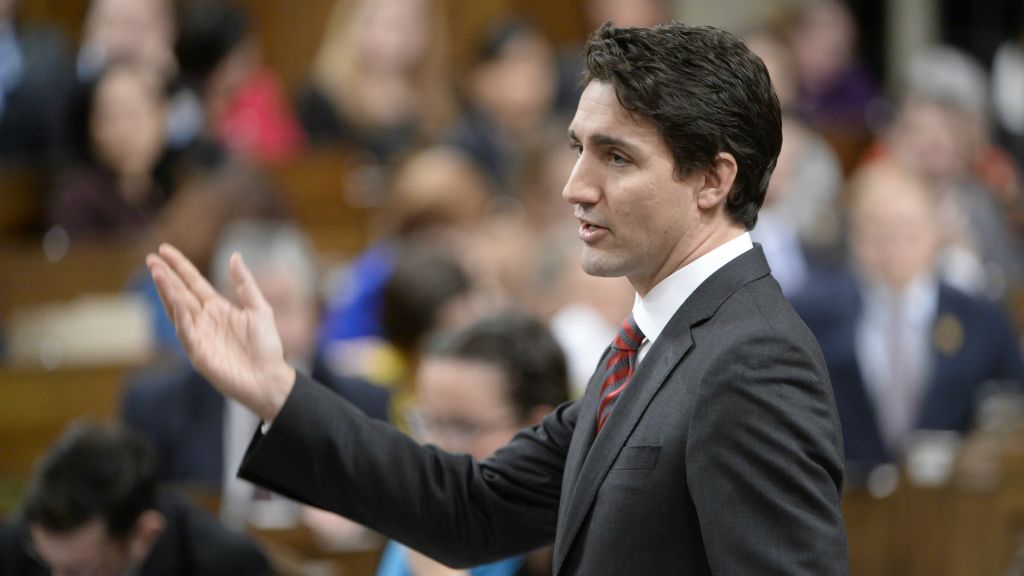 Prime Minister Justin Trudeau answers a question during question period in the House of Commons on Parliament Hill in Ottawa on Wednesday Dec. 9 2015