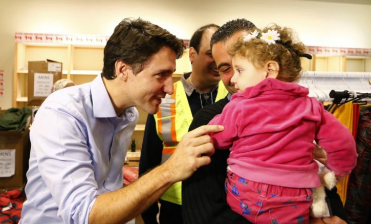 You Are Home Says Canadian Prime Minister Justin Trudeau To Syrian Refugees