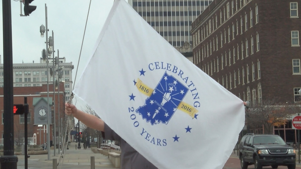 Bicentennial flags unveiled on Friday