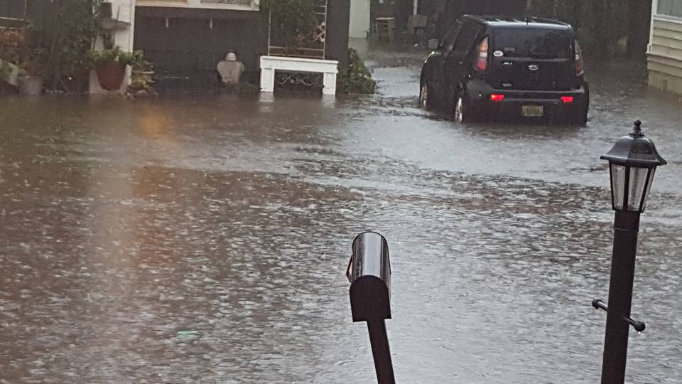 Flooding in Midtown Mobile