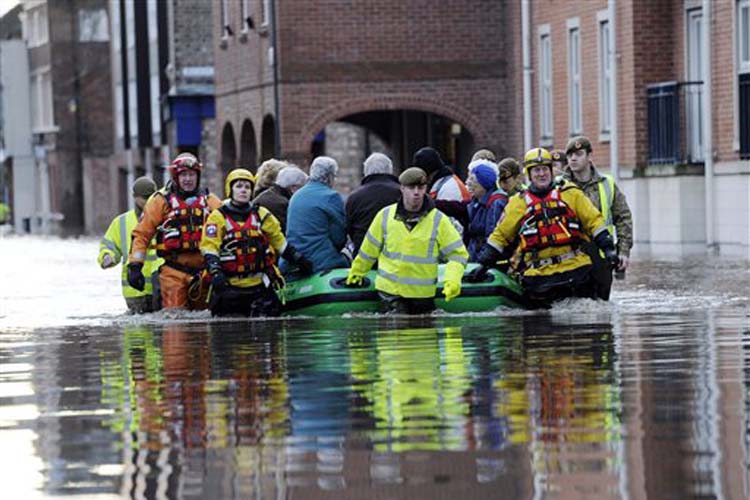 Severe Alert For Rain In Yorkshire