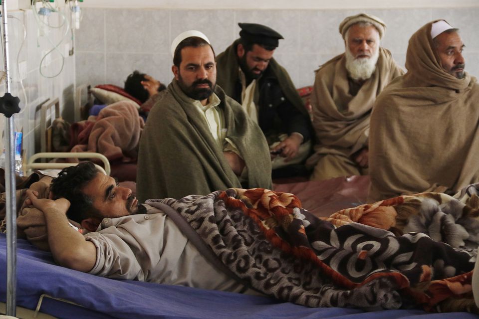 Afghan official 12 wounded by late-night earthquake