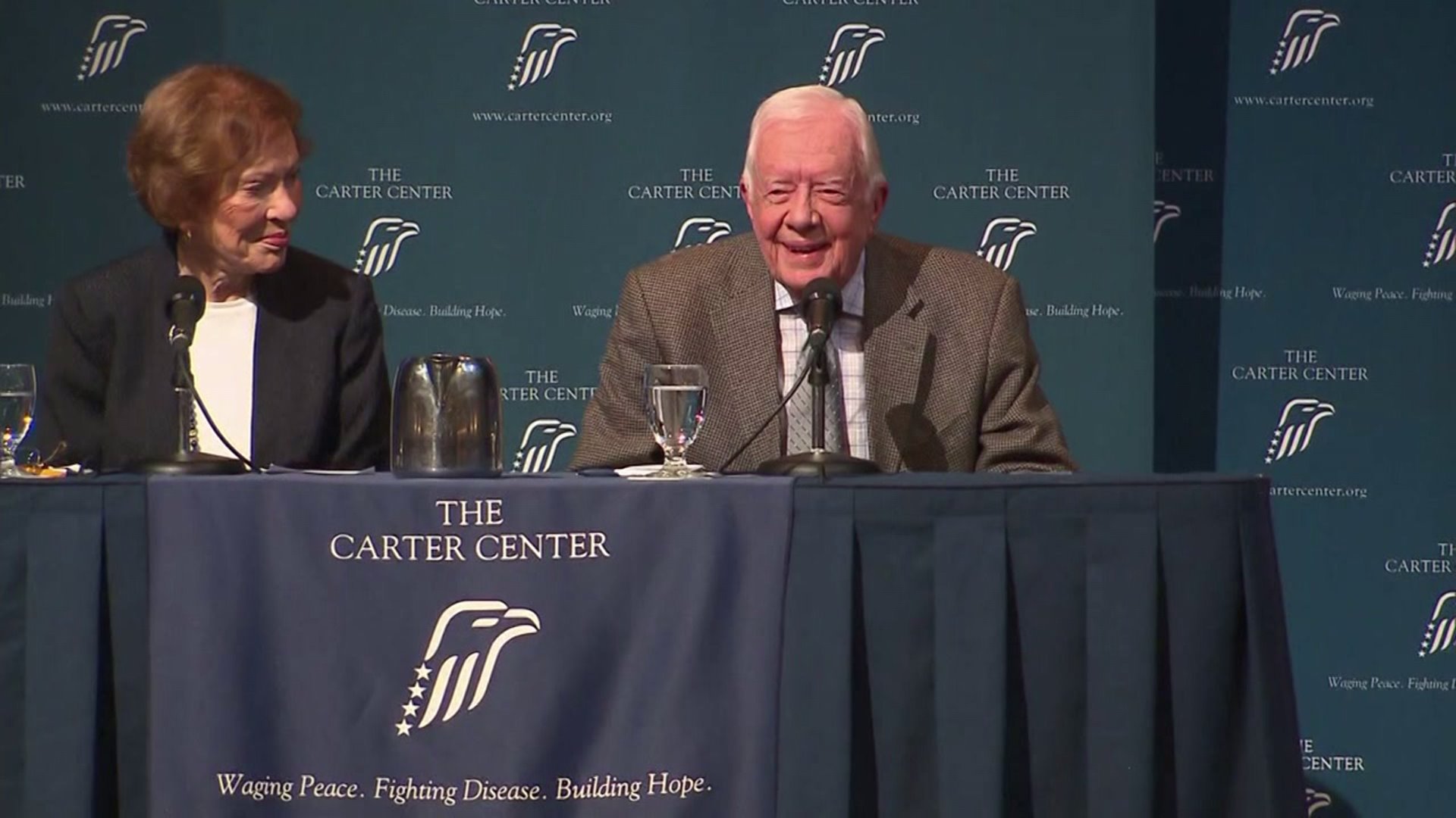 Former President Jimmy Carter says he is now cancer free