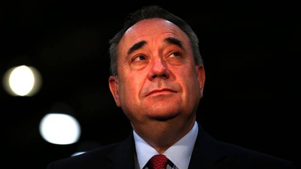 Former Scottish first minister Alex Salmond was criticised for the comments by Tony Benn's granddaughter