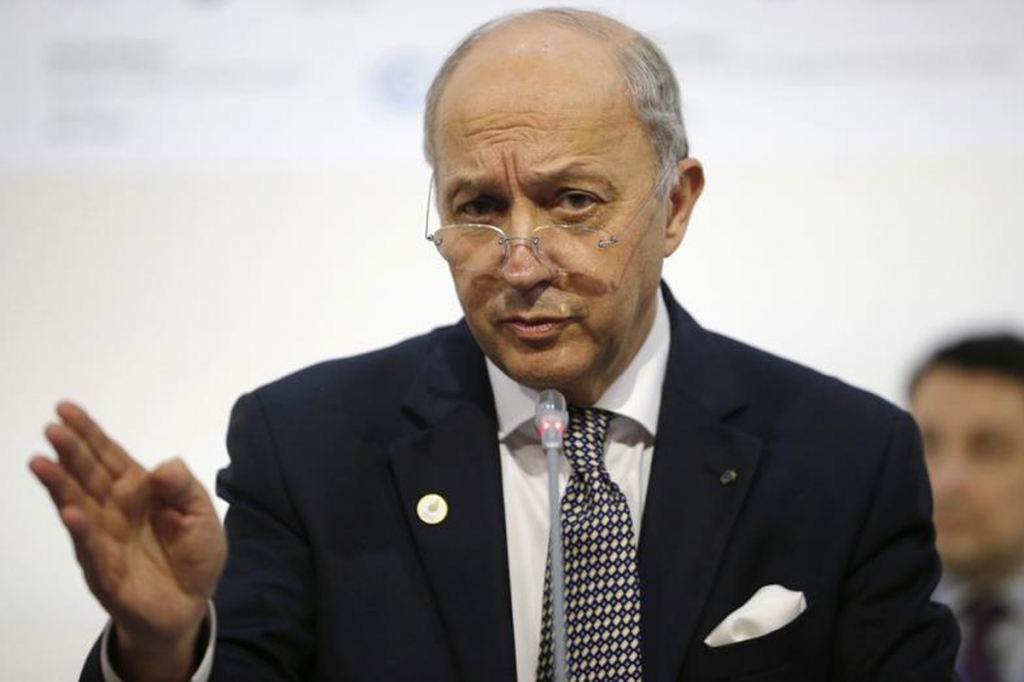 French Foreign Minister Laurent Fabius