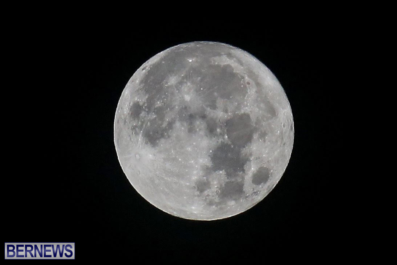 Christmas Full Moon 2015 Bermuda