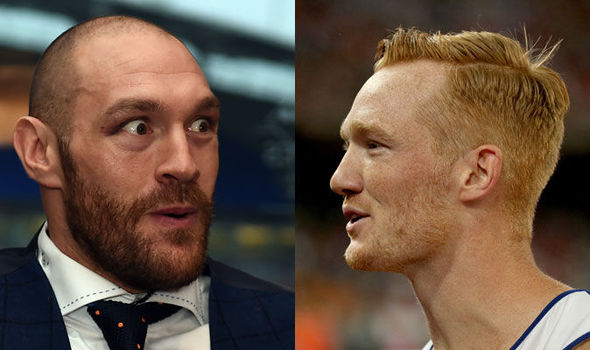 GETTYGreg Rutherford has called Tyson Fury a bigot