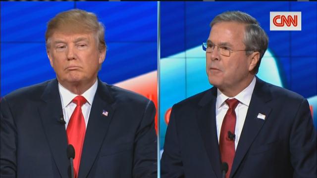 Post-Debate Impression: Trump has mastered the art of making Jeb seem small