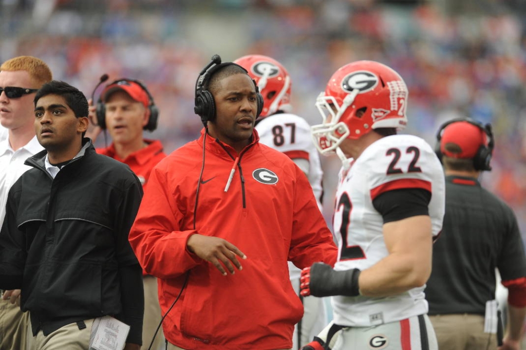 Georgia receivers coach Bryan Mc Clendon will serve as interim coach of the Bulldogs in their bowl game