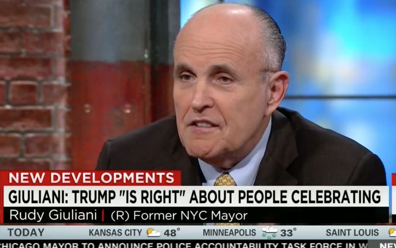 Giuliani Up to 40 Muslims Cheered 9/11CNN