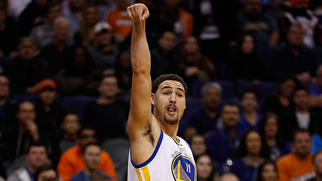 Golden State Warriors shooting guard Klay Thompson