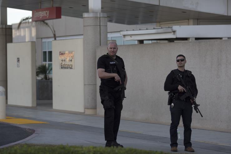 San Bernardino High School, Hospital Targeted with Bomb Threats