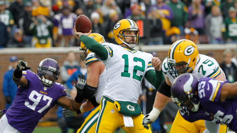 Green Bay Packers quarterback Aaron Rodgers