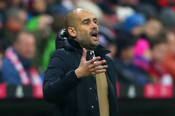 Guardiola has won two German titles with Bayern