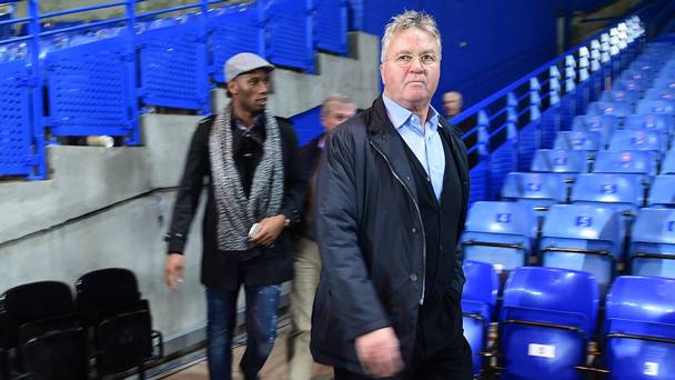 Guus Hiddink watched Chelsea beat Sunderland at Stamford Bridge on Saturday