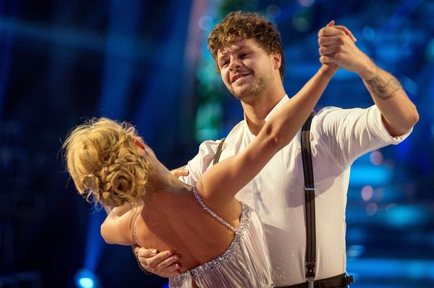 Aliona Vilani and Jay Mc Guiness on Strictly Come Dancing