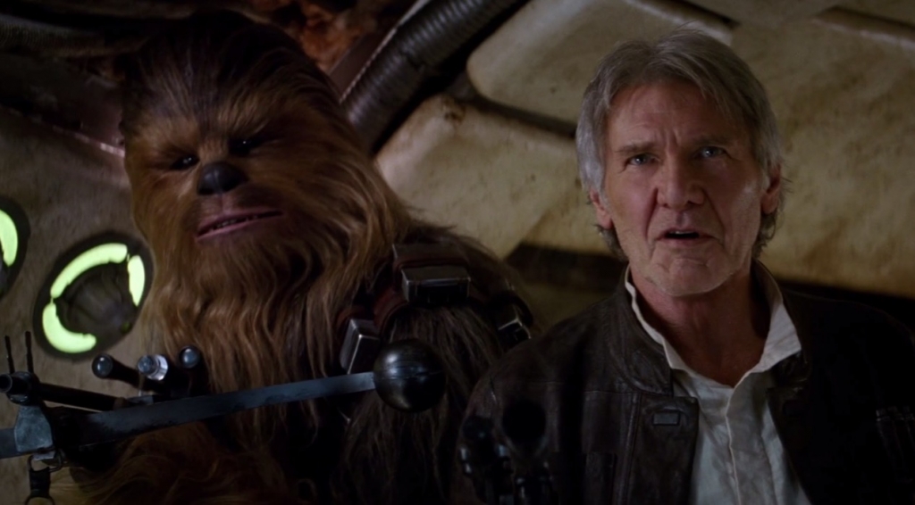 Harrison Ford is back as Han Solo in the newest'Star Wars film