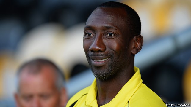 Hasselbaink was appointed Burton boss in November 2014 and guided the Brewers to promotion from League Two