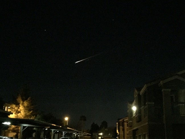 Meteor streaks across California, Nevada skies and causes frenzy