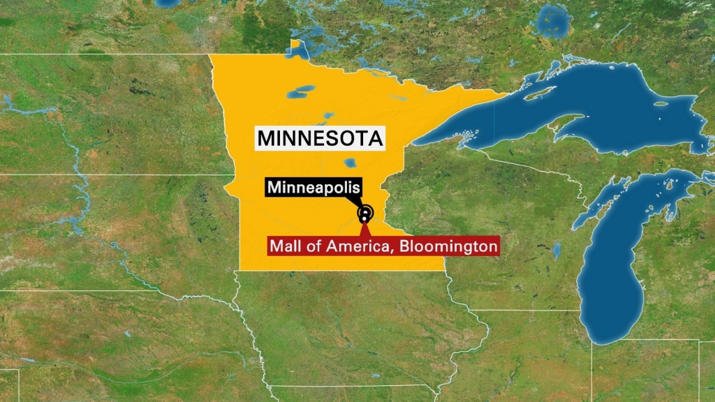 Another demonstration was held in the Minneapolis area's Mall of America where five people were arrested for various offenses such as trespassing disorderly conduct and an unrelated outstanding arrest warrant said Denis Otterness deputy chief