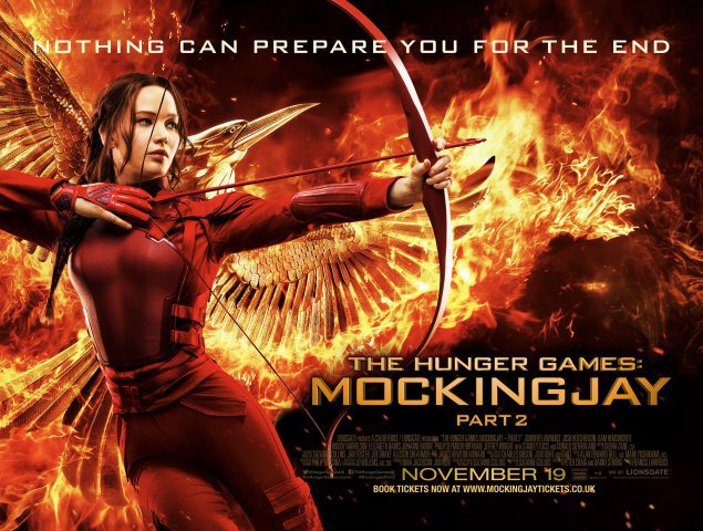 “Mockingjay — Part 2″ Winning Stuffed Thanksgiving Weekend Box Office