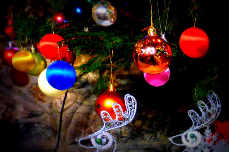 Christmas tree baubles