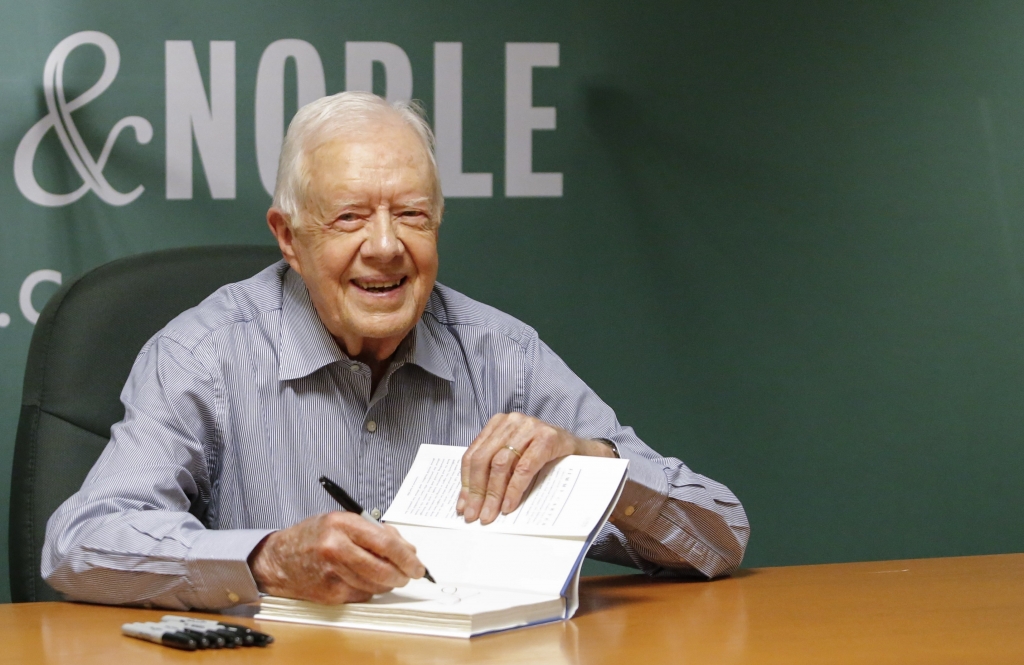 Former President Jimmy Carter says his cancer is now gone