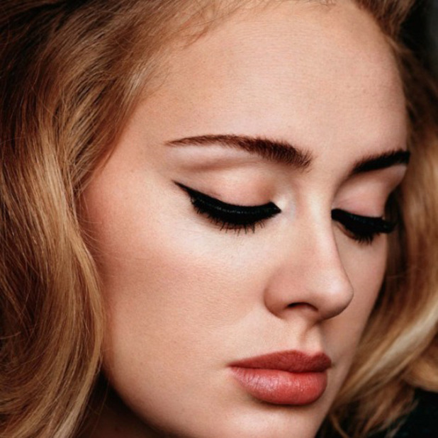 Adele shares selfie to Instagram account 25th November 2015