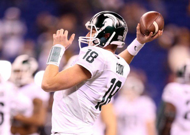 No. 5 Michigan State Spartans Score Late Touchdown To Take Big Ten Championship Over No. 4 Iowa Hawkeyes