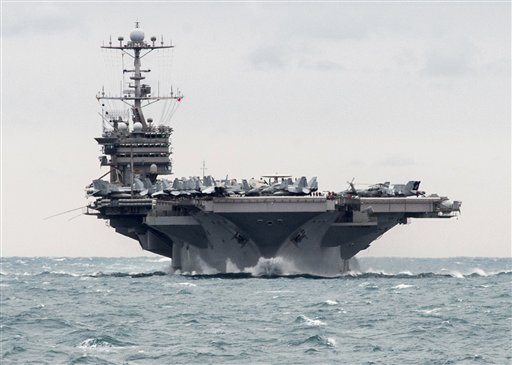 US Carrier Harry S Truman Has Close Call With Iranian Rockets