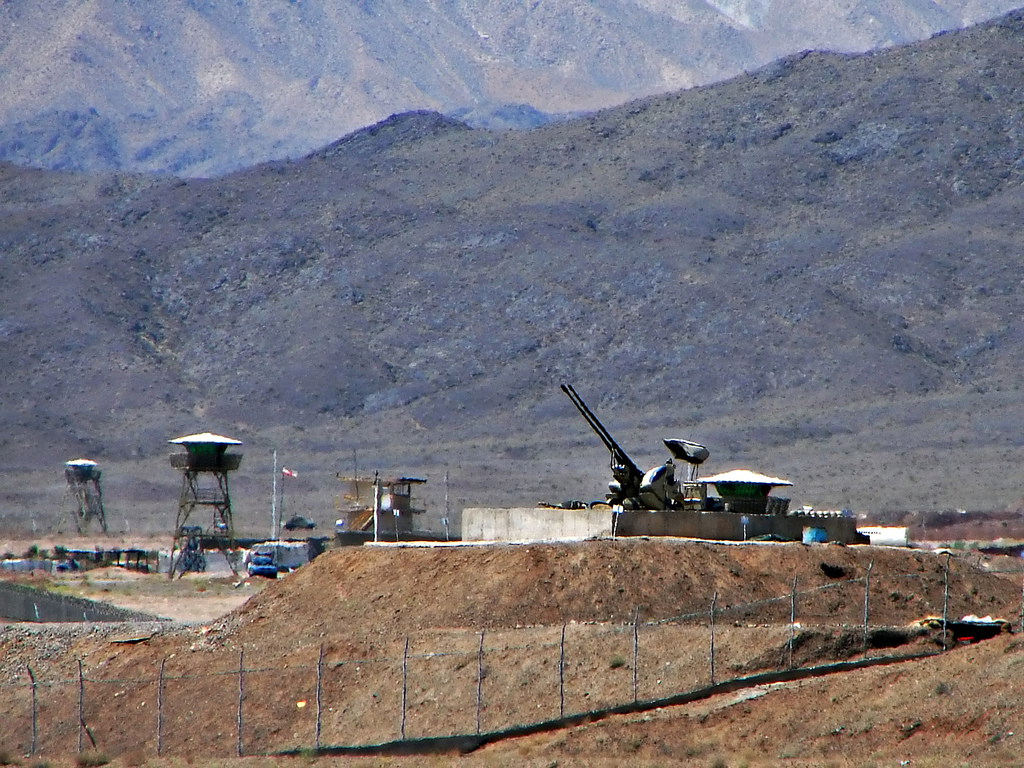 Iranian nuclear facilities at Natanz