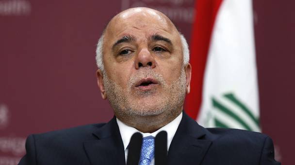 Iraq's Prime Minister Haider al Abadi said no foreign troops were needed to fight Islamic State in his country