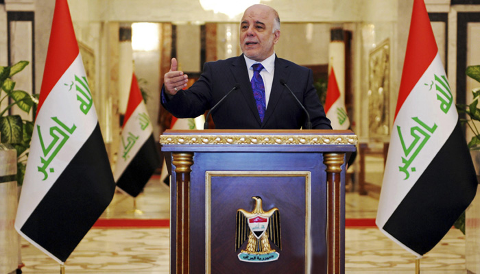 Iraq does not need foreign troops to fight Islamic State PM Haider al-Abadi