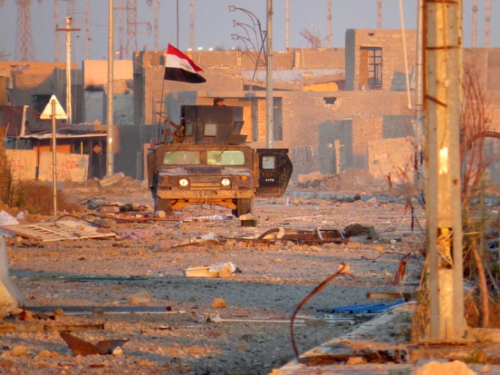 AFP  Iraq's counter-terrorism forces operate in Ramadi's Dhubbat area